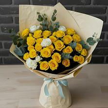 Букет цветов из:  Розы в Зетеречный