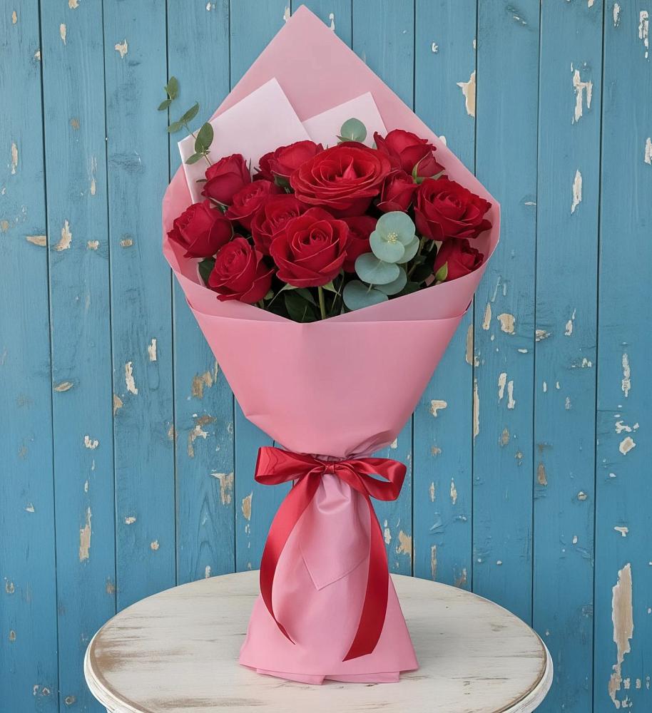 Букет цветов из: Розы в Зетеречный