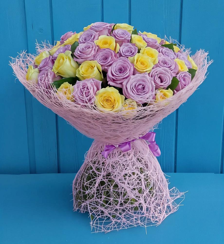 Букет 101 Волшебный Миг в Зетеречный