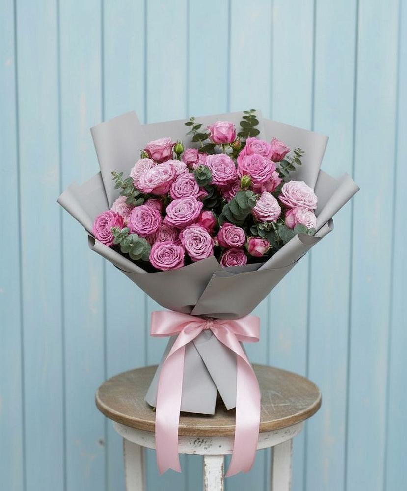 Букет цветов из: Розы в Зетеречный