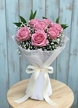 Букет цветов из:  Розы в Зетеречный
