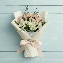 Букет цветов из:  Альстромерии #REPLACE_PRED# Зетеречный