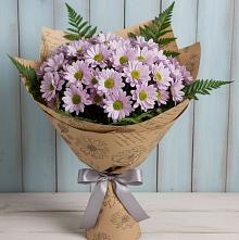 Букет цветов из:  Хризантемы в Зетеречный