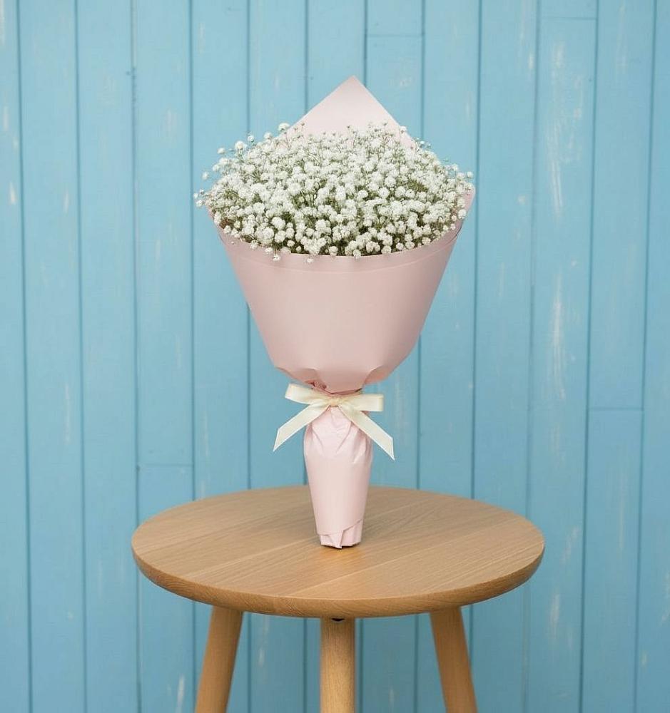 Букет цветов из: Гипсофила в Зетеречный