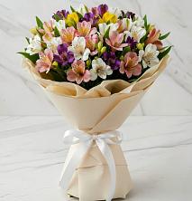 Букет цветов из:  Альстромерии в Зетеречный