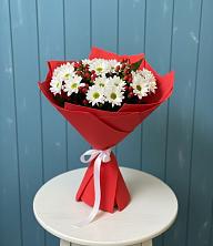 Букет цветов из:  Хризантемы в Зетеречный