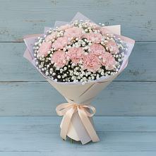 Букет цветов из:  Гвоздики в Зетеречный