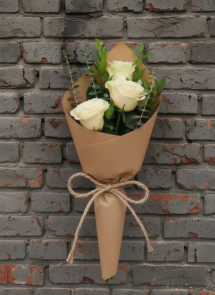 Букет цветов из: Розы в Зетеречный