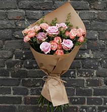 Букет цветов из:  Розы в Зетеречный