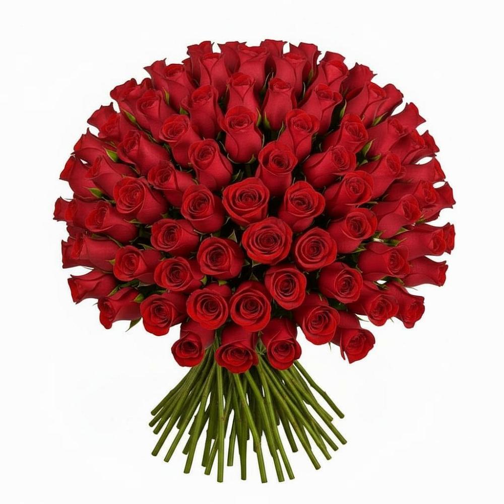 Букет Красные розы Чери Лав в Зетеречный