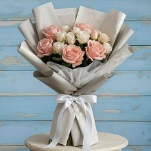 Букет цветов из:  Розы #REPLACE_PRED# Зетеречный