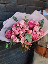 Букет цветов из:  Розы в Зетеречный