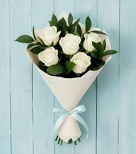 Букет цветов из:  Розы в Зетеречный