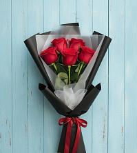 Букет цветов из:  Розы в Зетеречный