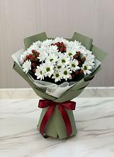 Букет цветов из:  Хризантемы #REPLACE_PRED# Зетеречный