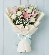 Букет цветов из:  Лилии #REPLACE_PRED# Зетеречный