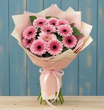 Букет цветов из:  Герберы в Зетеречный