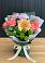 Букет цветов из: Гвоздики, Розы, Герберы и Хризантемы в Зетеречный