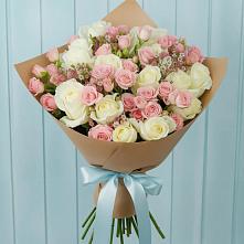 Букет цветов из:  Розы в Зетеречный