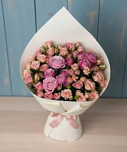 Букет цветов из:  Розы #REPLACE_PRED# Зетеречный