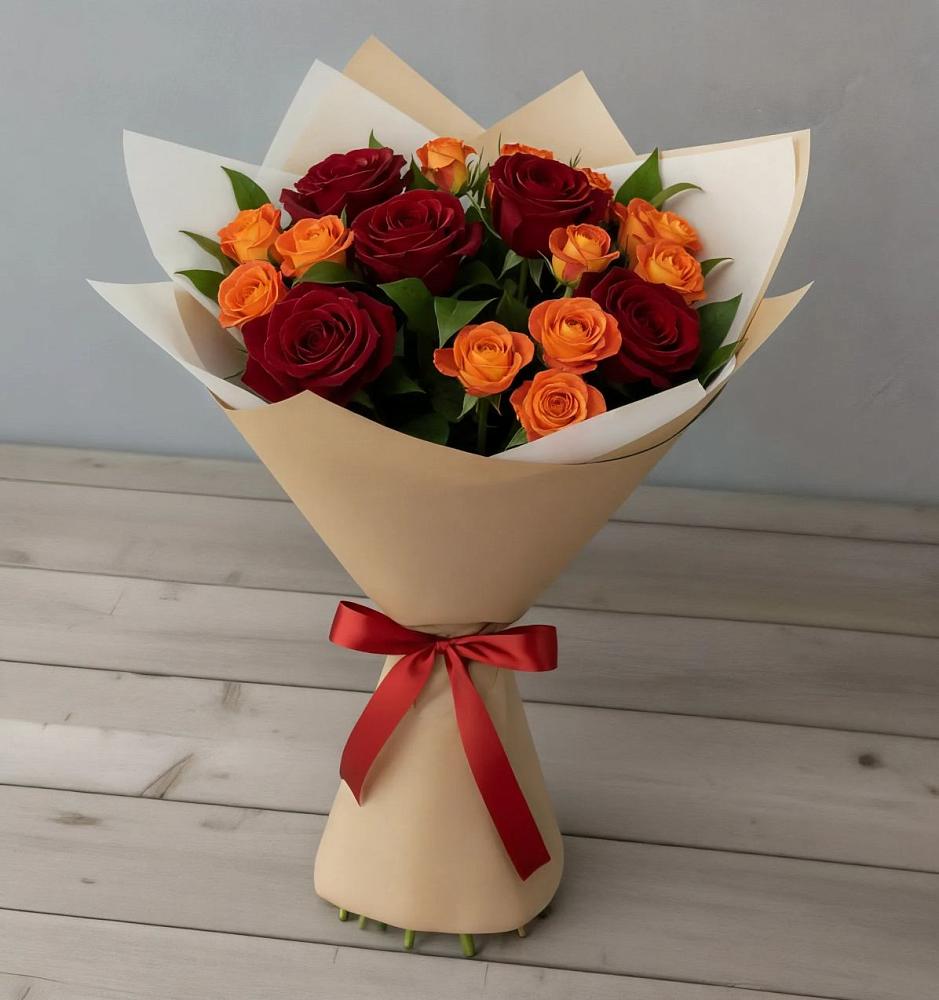 Букет Любовь и восторг в Зетеречный